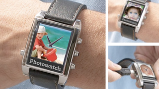 Photowatch: Strap-On Digital Picture Frame and Wristwatch